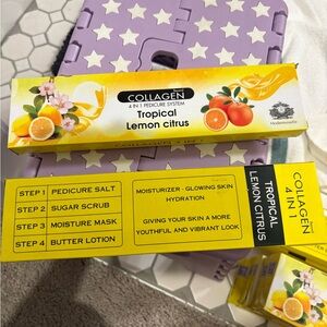 Mademoiselle collagen 4 in 1 pedicure sets